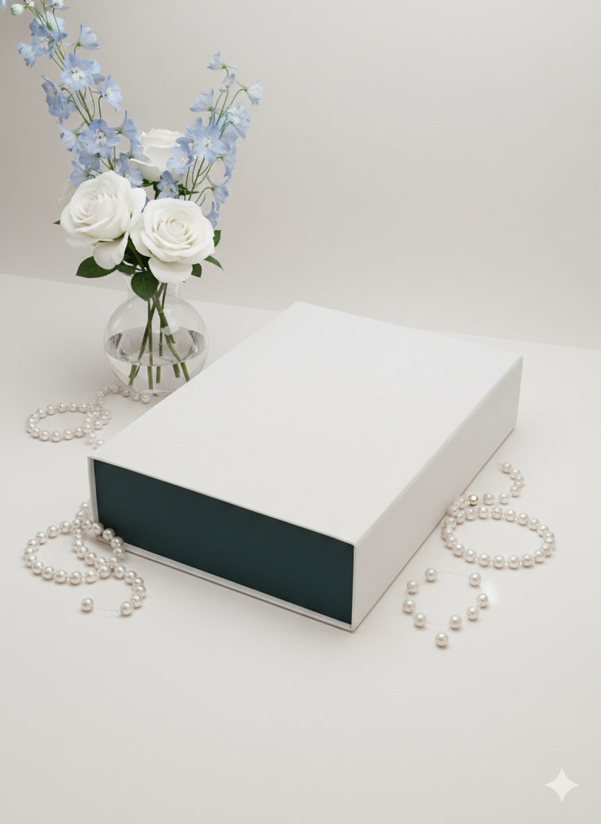 Green Bottom Magnetic Box