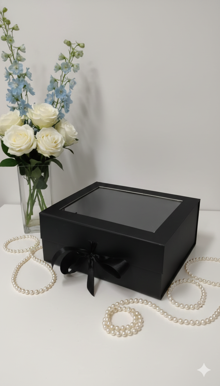 Robbon Box With Window