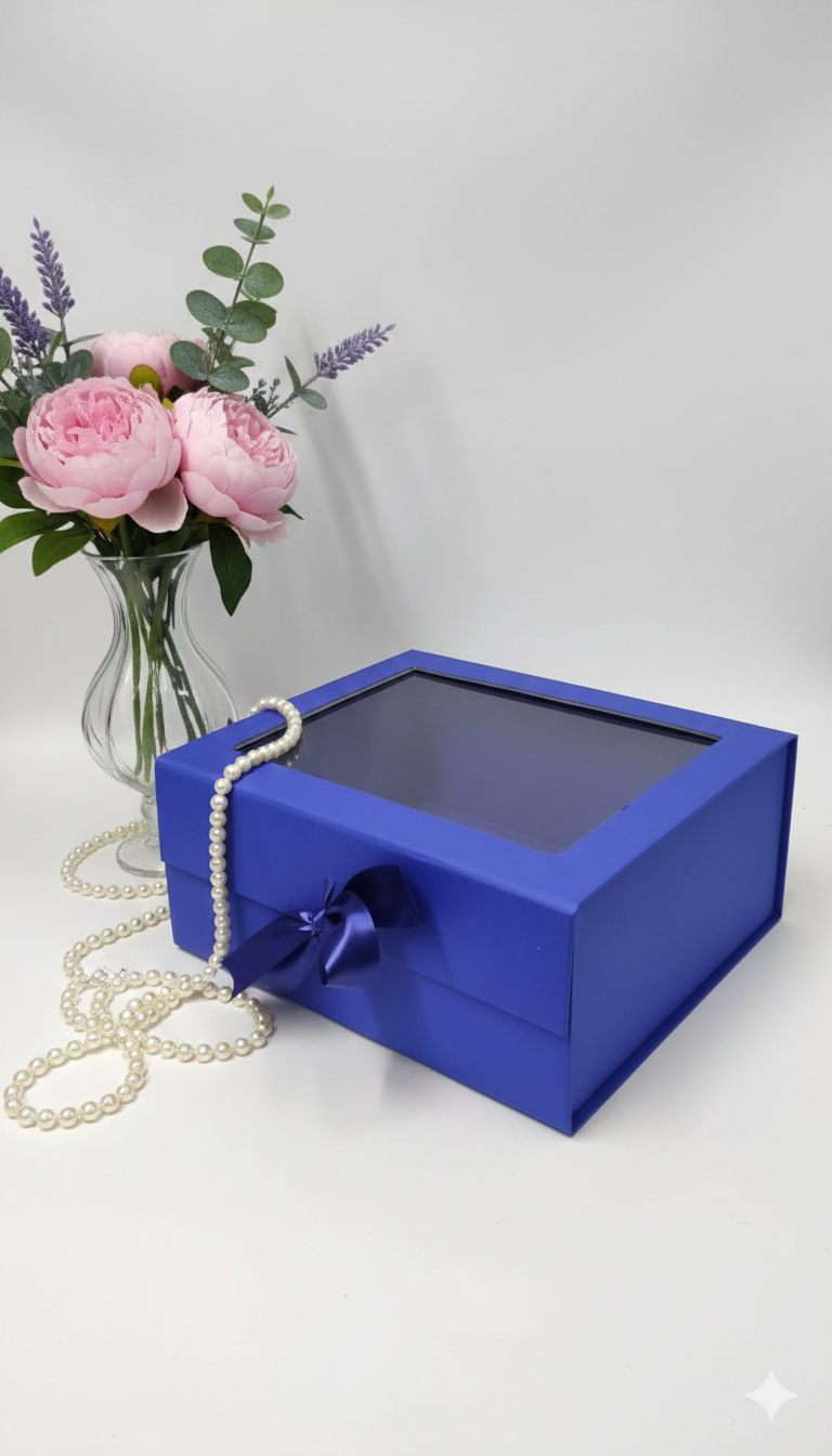 Robbon Box With Window