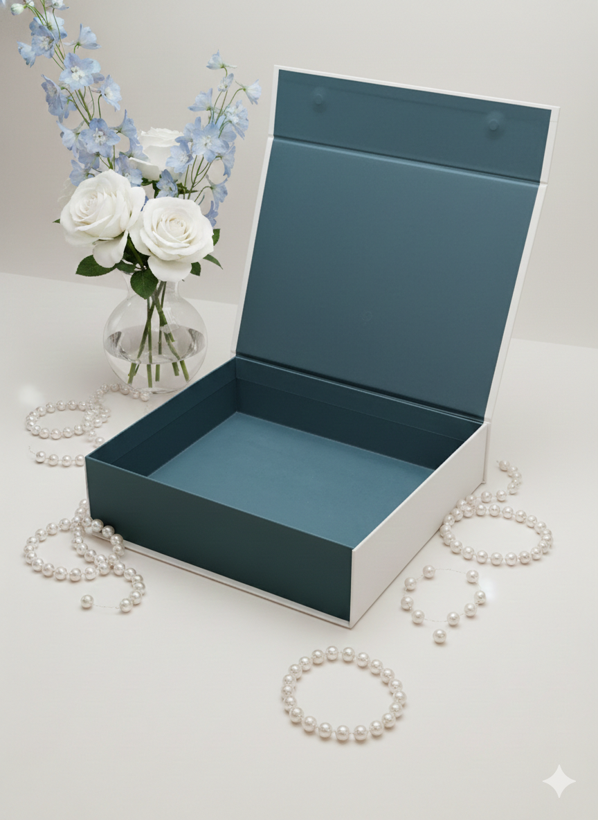 Green Bottom Magnetic Box