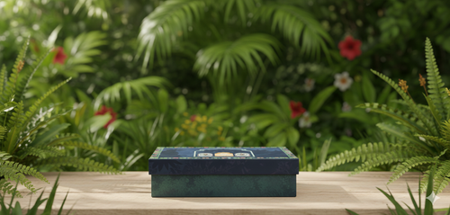 Lush Green Top Bottom Box