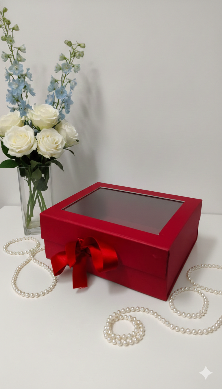 Robbon Box With Window